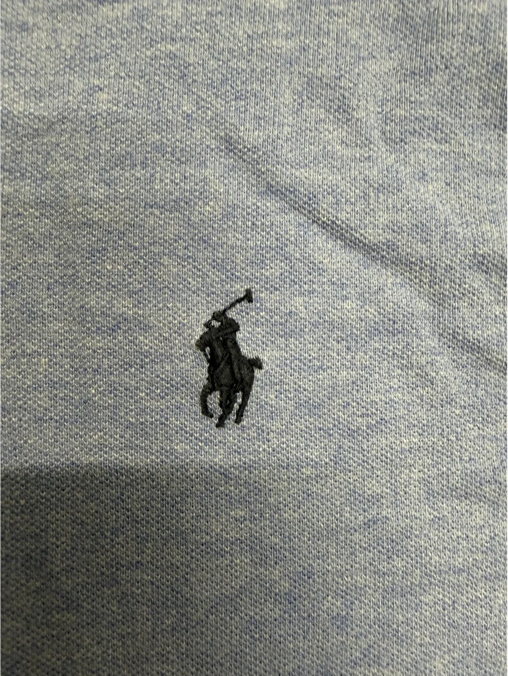 Polo Ralph Lauren Custom Slim Fit Light Blue Cotton Polo Shirt Medium